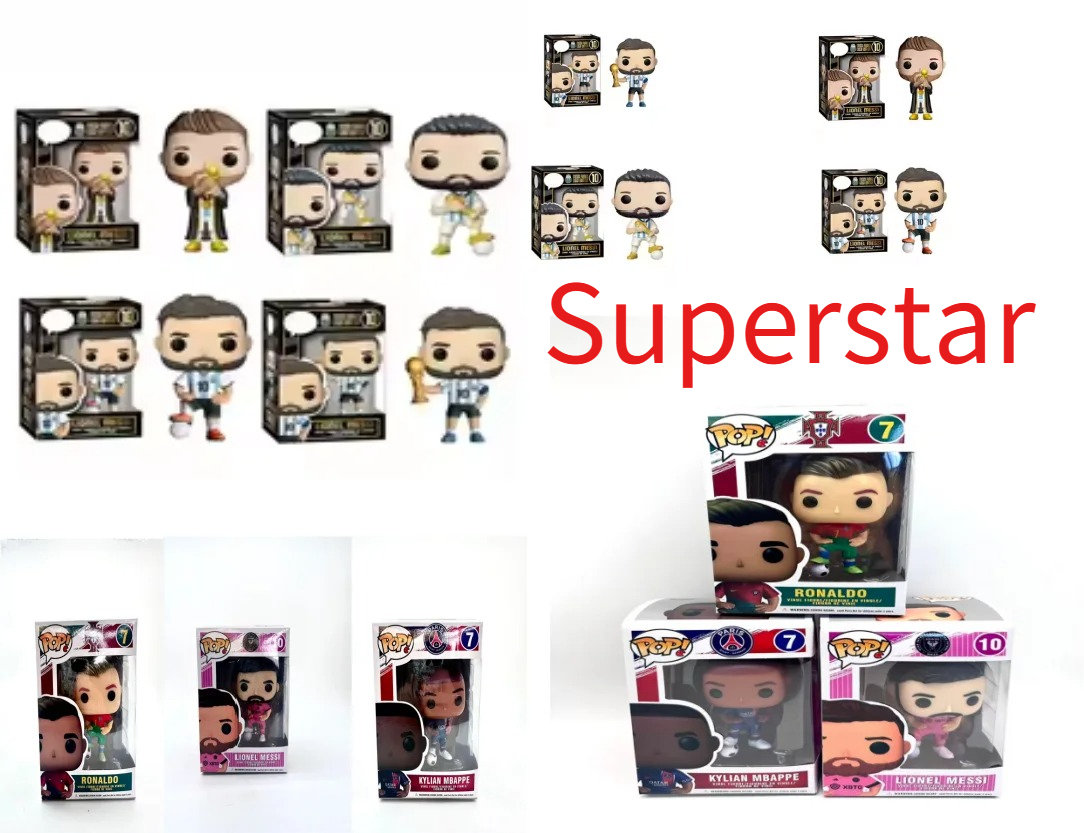 Vinyl Figure Blank - Novas figuras POP 2026: Messi, Cristiano