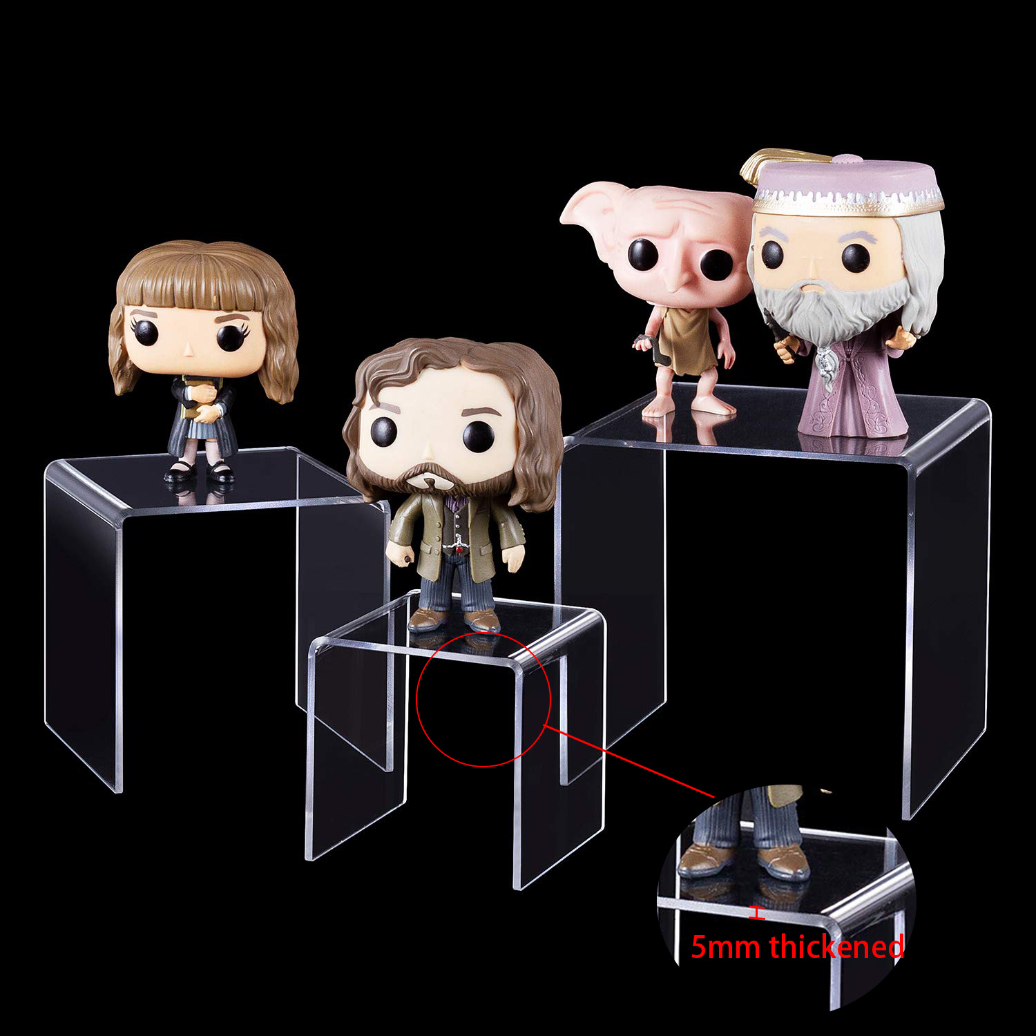 Pop Display Shelf - Prateleira de exibição acrílica em forma