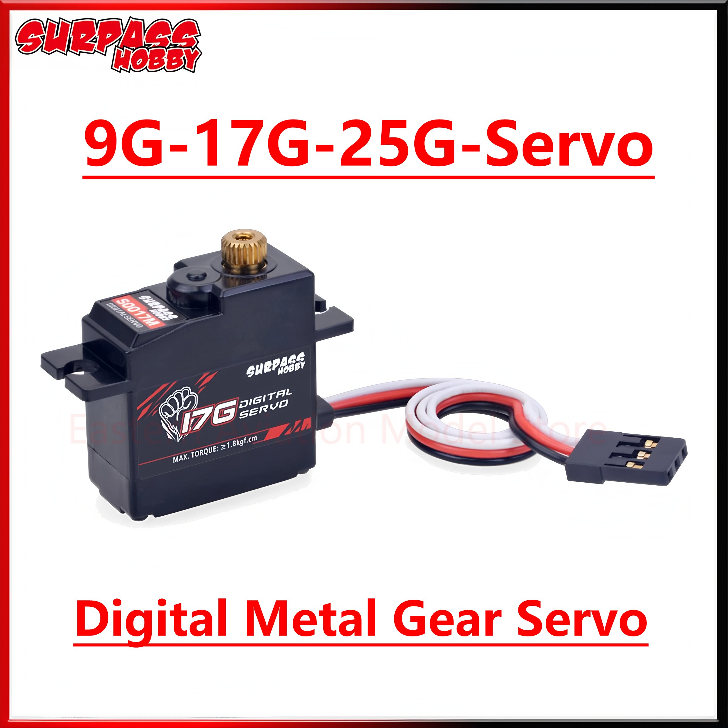 Model Airplane Plastic - Surpass hobby s009m 9g s0017m 17g