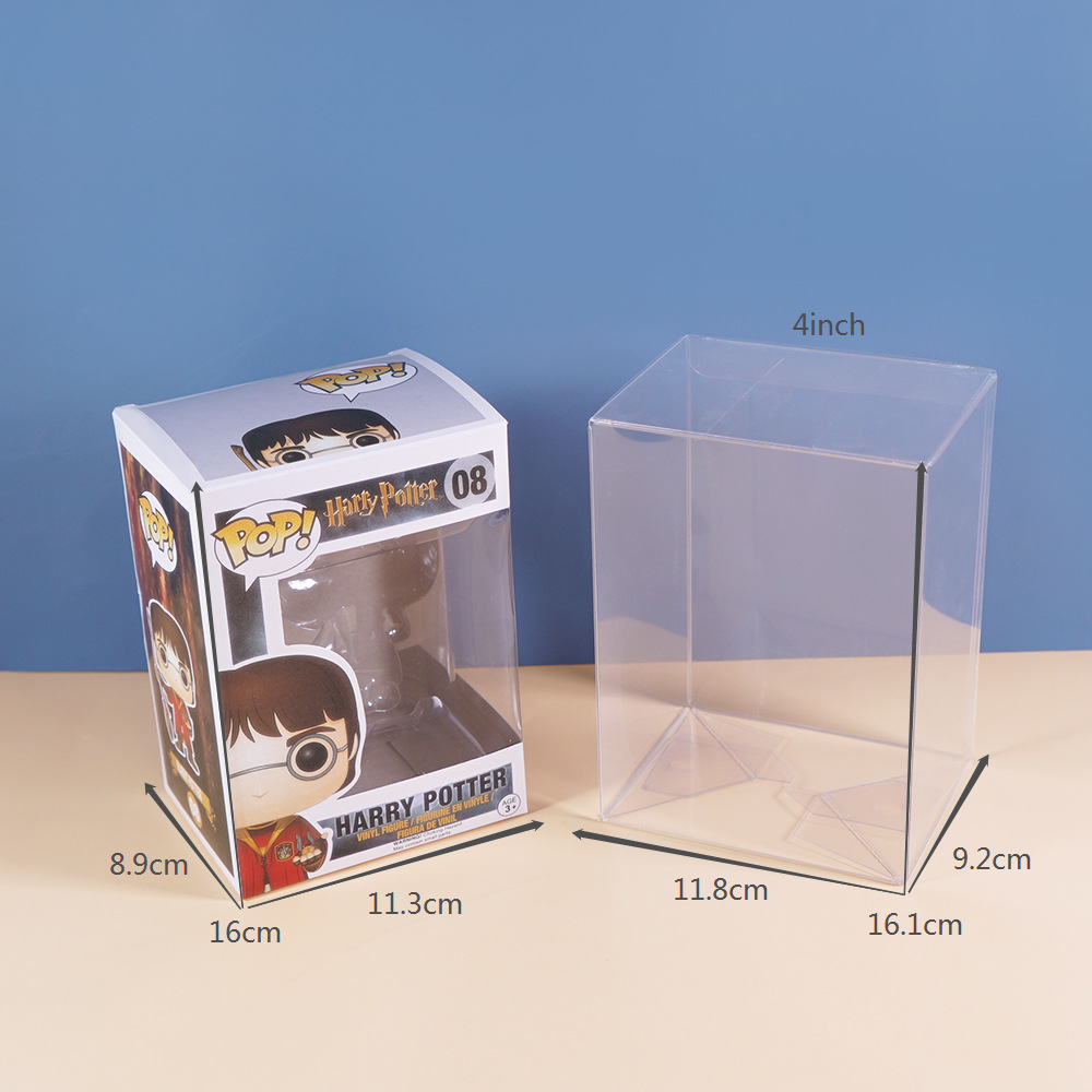 Funko Pop Protector - Capa protetora transparente compatível com funko