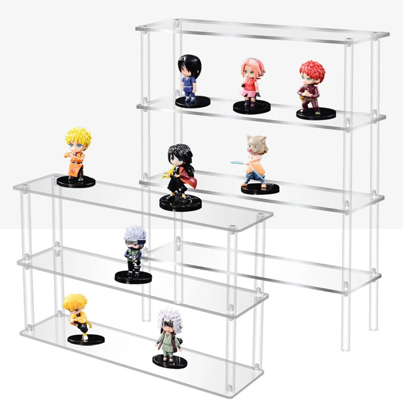 Display Risers Set - Suporte de exibição de acrílico transparente