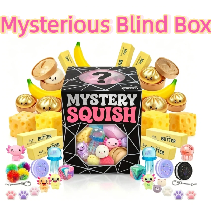 100 Estilos de Brinquedos Squi - Mystery Box Blind Bag avaliação e preço