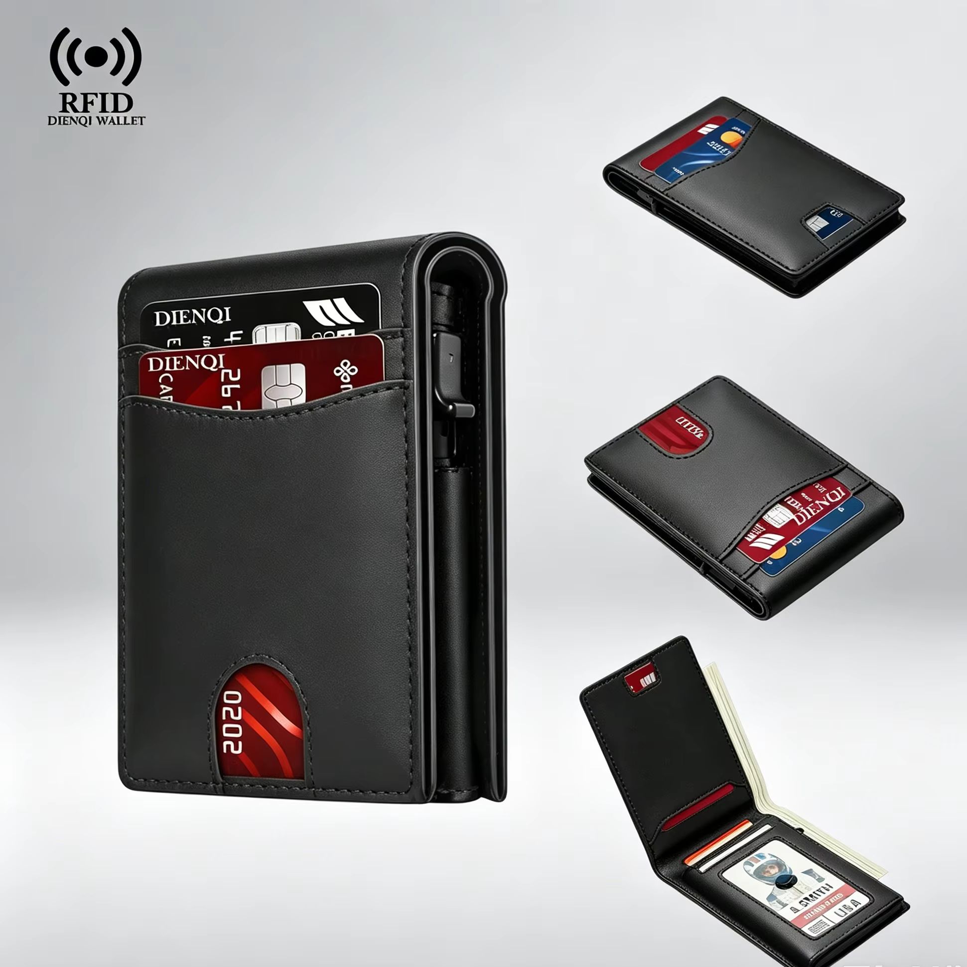 Carteira Masculina de Luxo par - Card Top Loader avaliação e preço