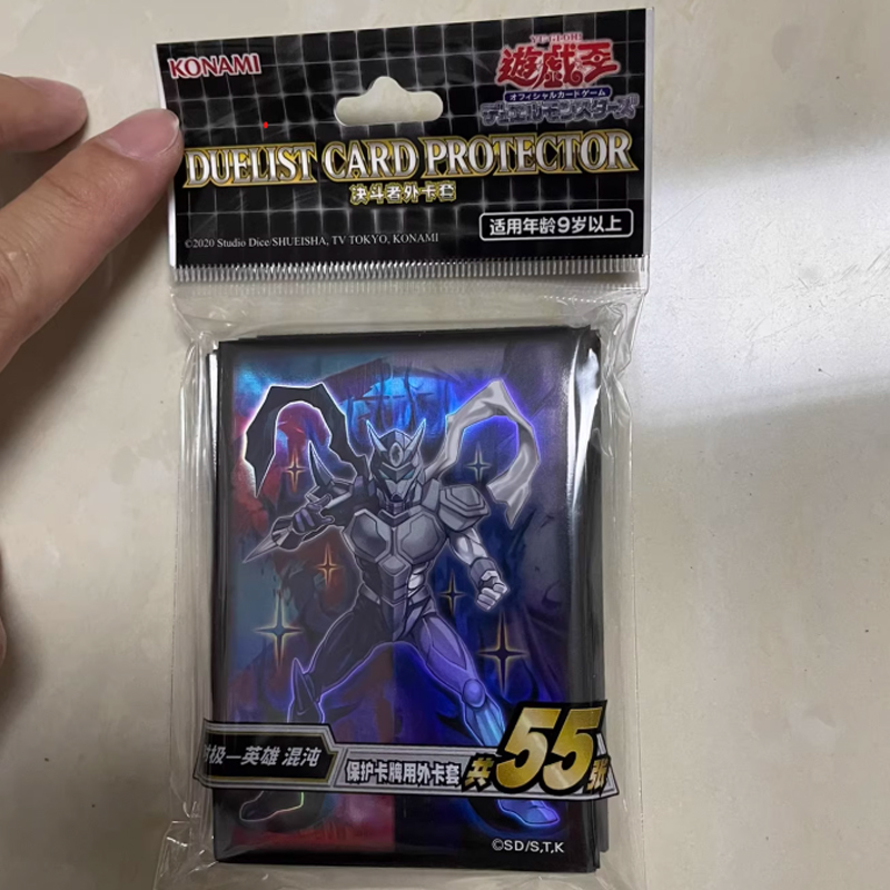 Quente 55 pçs oficial yagioh s - Card Penny Sleeve avaliação e preço