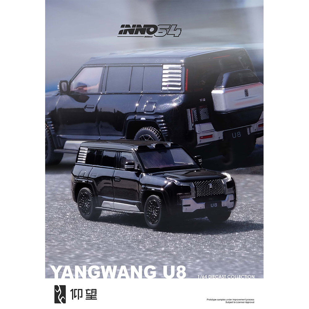 INNO Modelo 1/64 YANGWANG U8 P - Die Cast Car 1 64 avaliação e preço