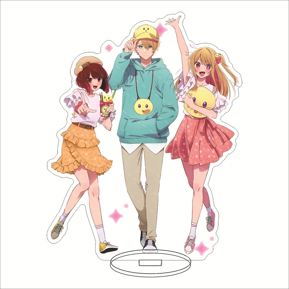 Figura de Anime de 16CM Oshi n - Figma Stand Set avaliação e preço