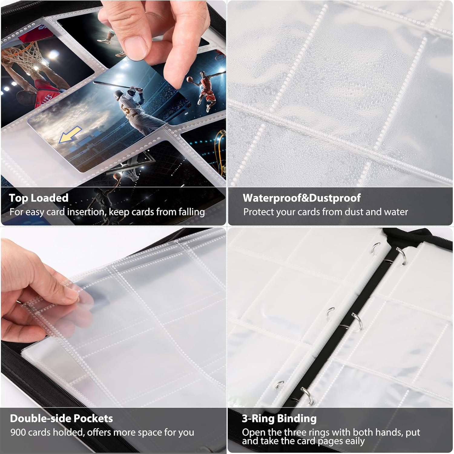 Fichário de Cartas Colecionáve - Trading Card Binder avaliação e preço