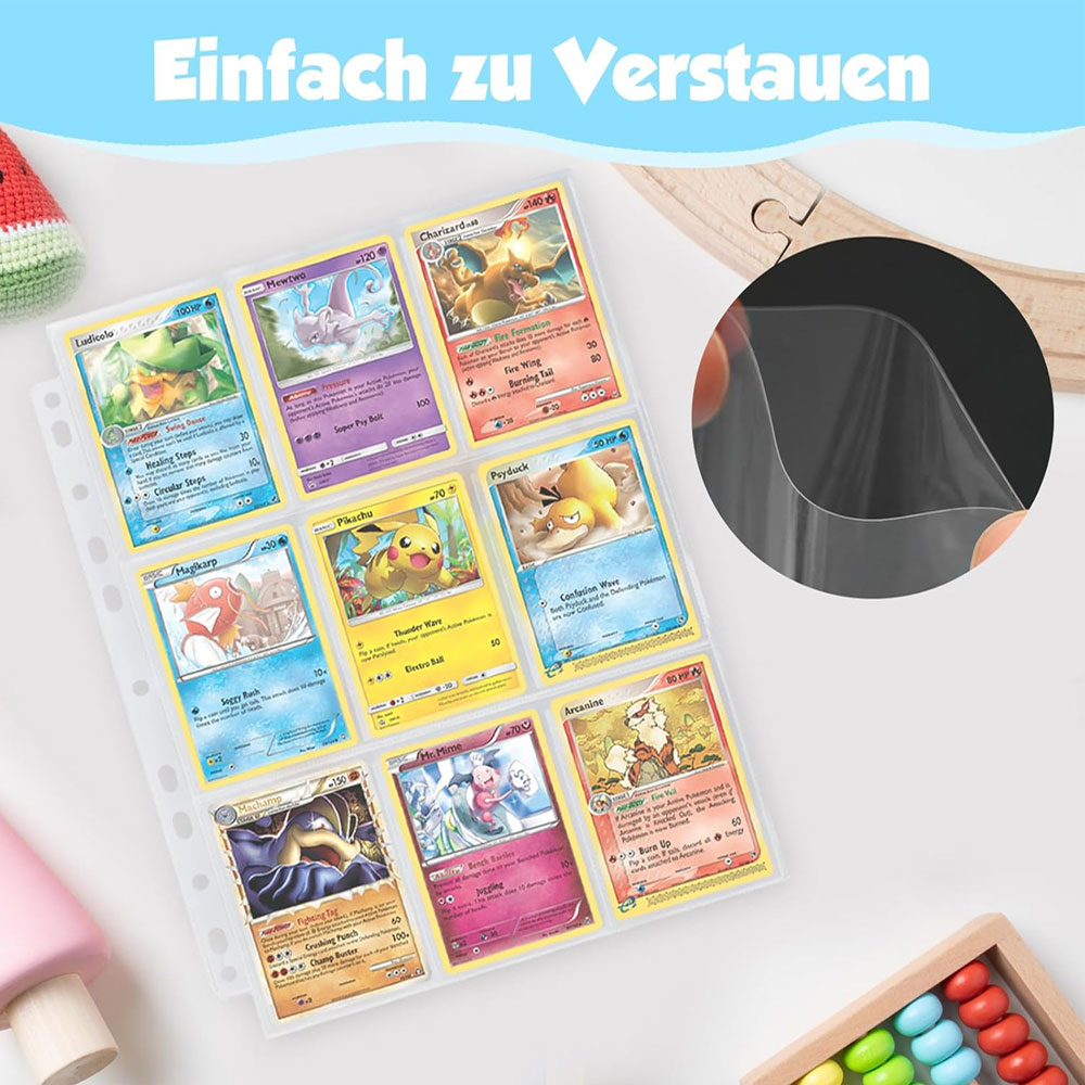90 Bolsos para Cartas Colecion - Trading Card Binder avaliação e preço