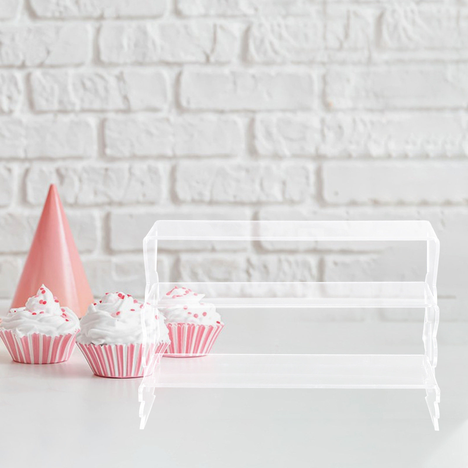 Conjunto de 3 Suportes de Acrí - Display Risers Set avaliação e preço