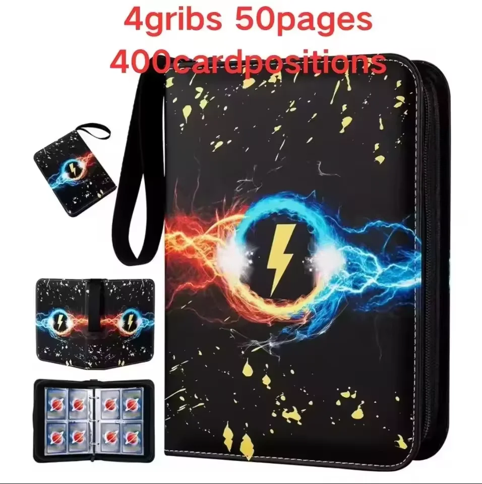 EM ESTOQUE-- 400 PEÇAS Álbum d - Pokemon Binder Card avaliação e preço