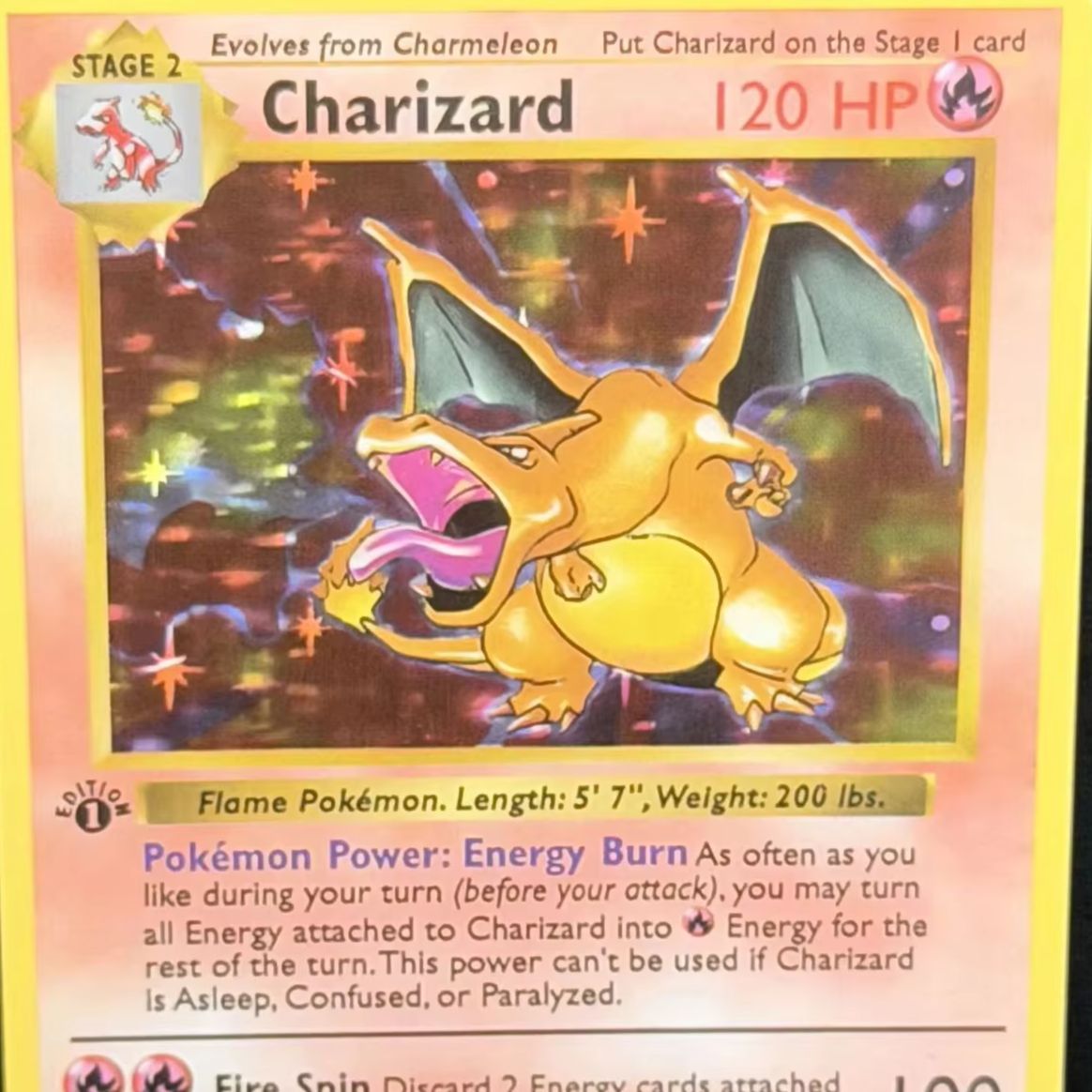 1999 POKEMON GAMECHARIZRD 1ª E - Graded Card Display avaliação e preço