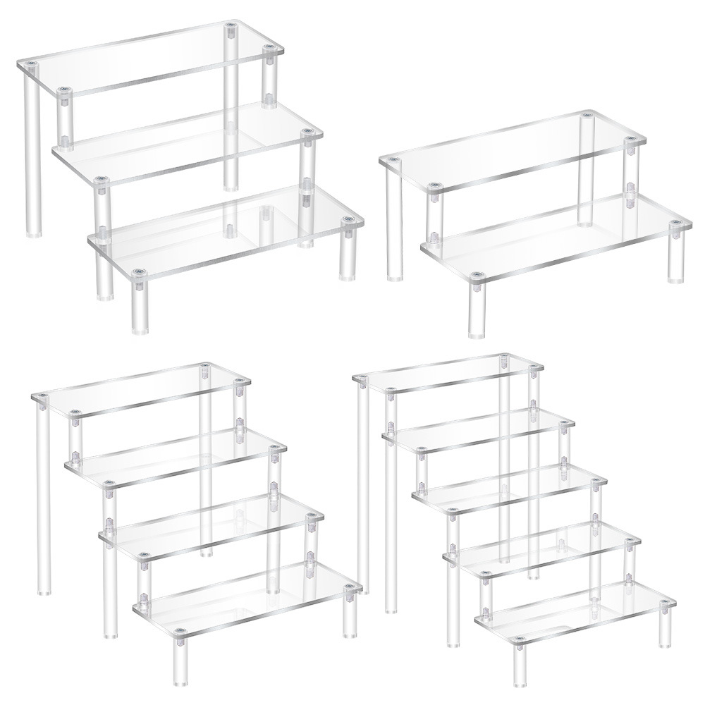 Riser acrílico, display transp - Pop Display Shelf avaliação e preço