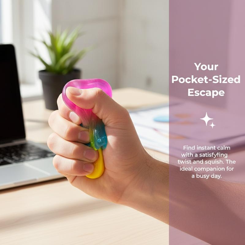 Cubo Sensorial de Sorvete 1 Pe - Fidget Cube Original avaliação e preço