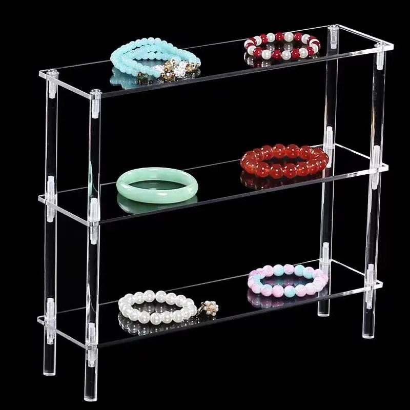 Riser de exibição acrílico ver - Pop Display Shelf avaliação e preço