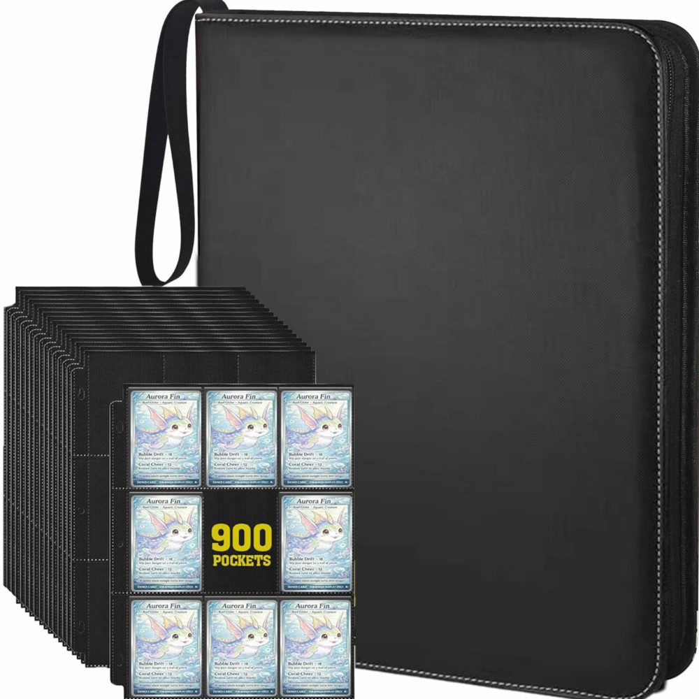 Álbum de Cartas com 900 Bolsos - Trading Card Binder avaliação e preço
