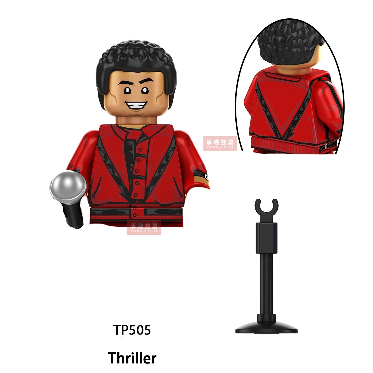 Boneco de Montar Michael Jacks - Building Block Mini avaliação e preço