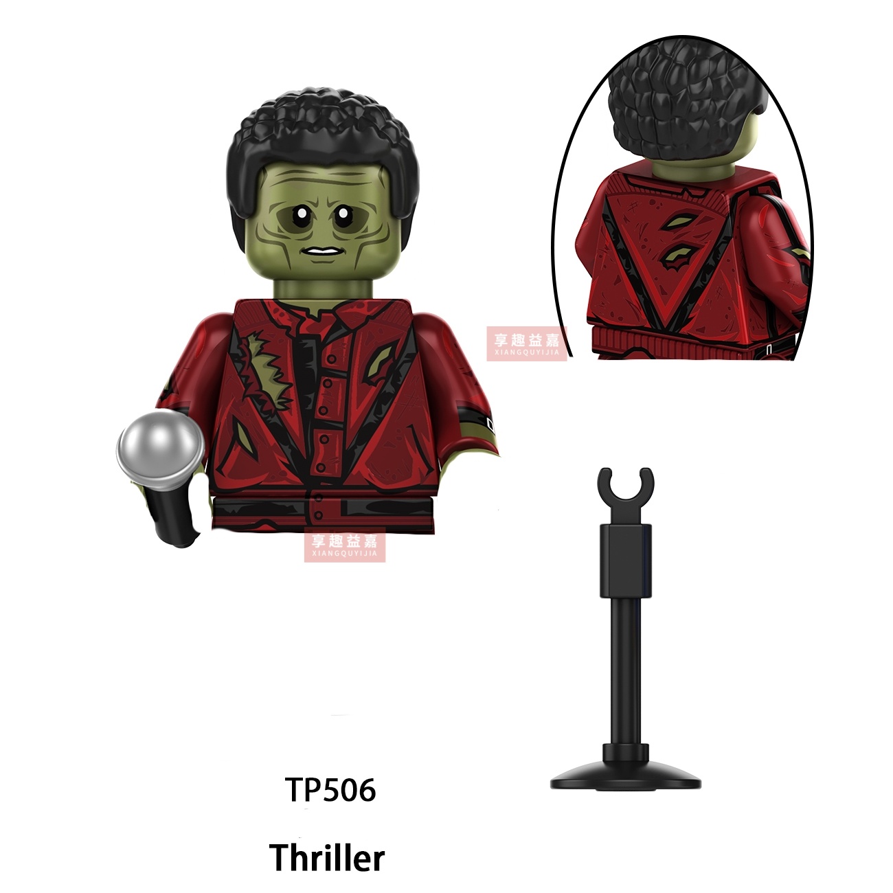 Boneco de Montar Michael Jacks - Building Block Mini avaliação e preço