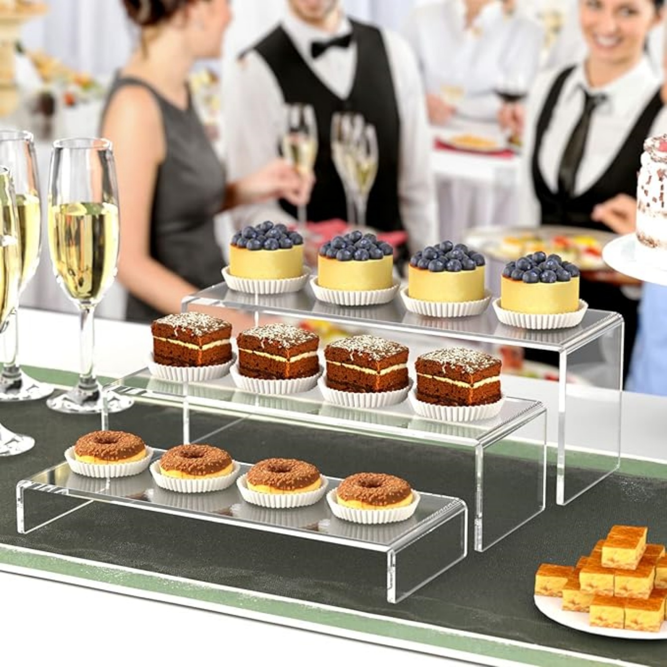 Suportes de Exibição em Acríli - Display Risers Set avaliação e preço